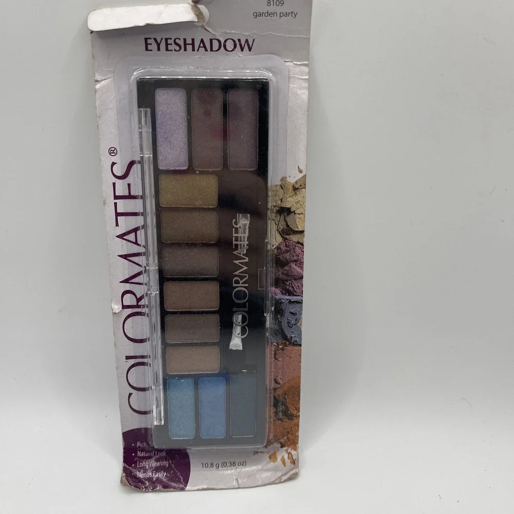 COLORMATES EYESHADOW Palette BRAND NEW SEALED 8109 Garden Party